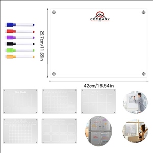 Acrylic Magnetic Dry Erase Board